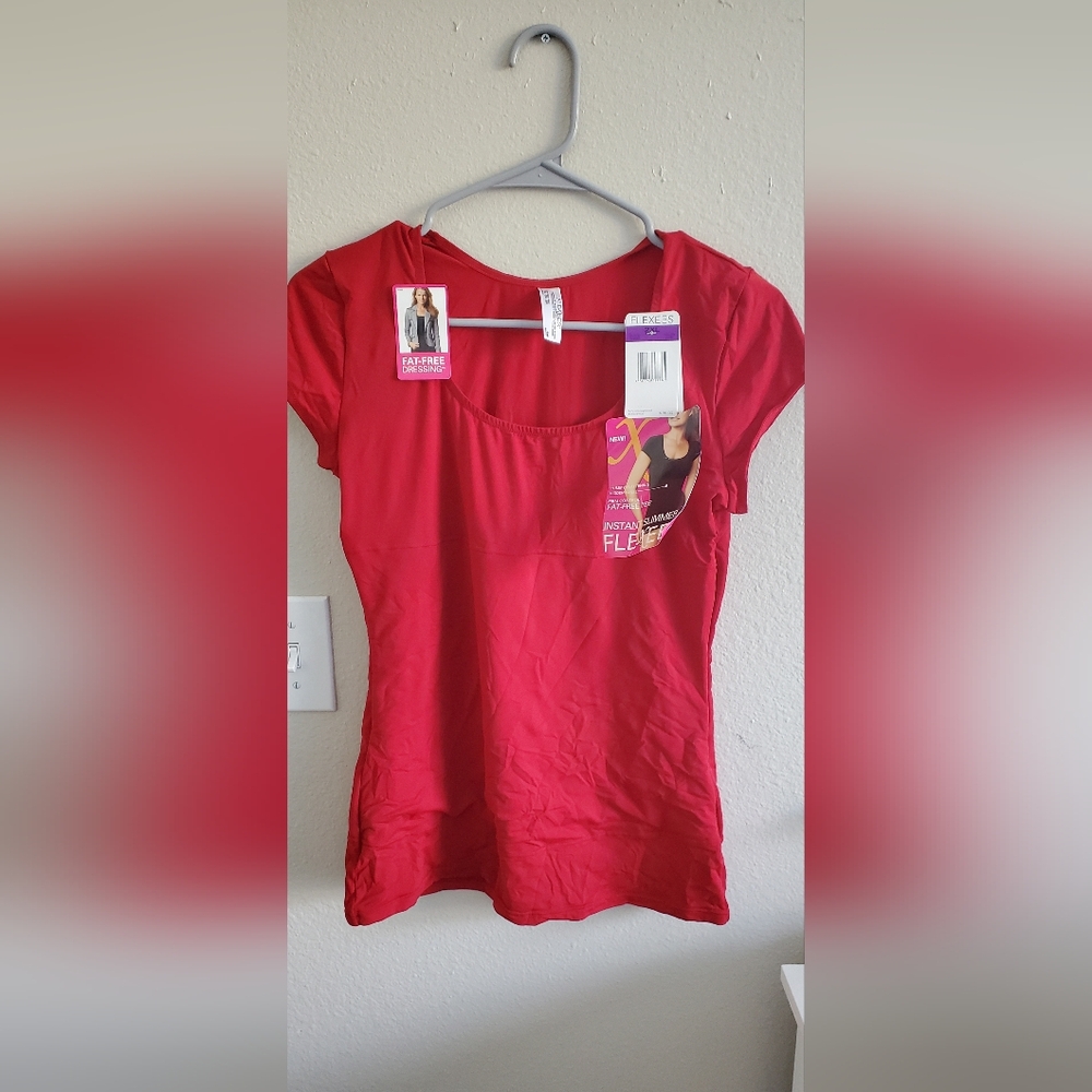 Flexees Vibrant Red Slimmer Size 2XL
